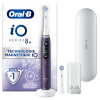Image Oral-B iO Series 8N - Brosse à dents électrique connectée avec 2 brossettes et un étui de voyage - Noire, Blanche ou Violette