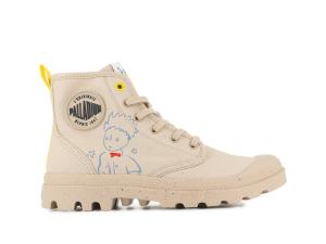 Image Le Petit Prince x Palladium - Chaussures Inspirés du Petit Prince | Collection Unique Baggy et Pampa - Coloris Sahara Sand,  Noir ou Blanc