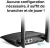 Image Routeur 4G LTE WiFi TP-Link TL-MR110 - Box 4G SIM, Modem 4G, 2 x SMA pour Antenne Externe - Compatible Tout Opérateur