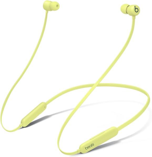 Image Écouteurs sans Fil Beats Flex - Puce Apple W1 - Jaune Yuzu