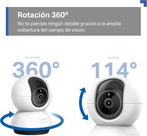 Image Caméra Surveillance WiFi Tapo C220 TP-Link 2K(4MP) - Vision nocturne, Notifications en temps réel