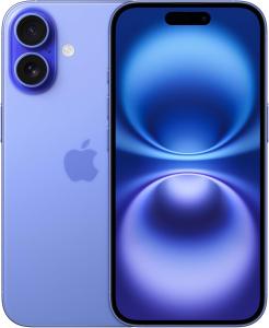 Image Smartphone iPhone 16 Apple  - 128Go - 5G - Neuf - Coloris Blanc, Noir, Outremer, Rose ou Sarcelle