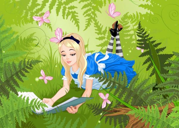 Image Bluebird Puzzle Merveilleuse Alice F-90645 - 104 Pièces - A partir de 5 ans