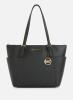 Image Michael Kors Jet Set - Sac Cabas Femme  en Cuir Noir-  27cm x 26cm x 10cm