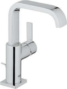 Image Mitigeur Grohe Allure 32146000 - Mono-commande lavabo, taille L Avec garniture de vidage à tirette