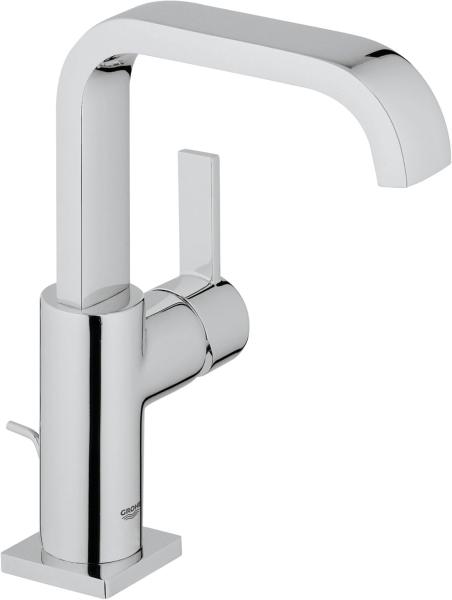Image Mitigeur Grohe Allure 32146000 - Mono-commande lavabo, taille L Avec garniture de vidage à tirette