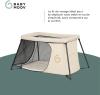 Image Lit parapluie Bébé Babymoov Moov And Sleep - Ultra Compact - Evolutif Dès la Naissance et jusqu'à 4 ans - Beige - Garanti à vie