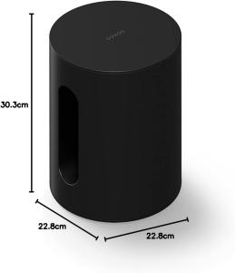 Image Caisson de Basses sans Fil Sonos Sub Mini SUBM1EU1BLK - Compact - Noir