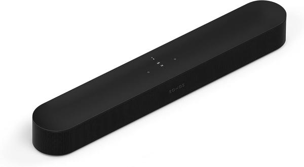 Image Barre de Son Sonos Beam (Gen 2) Compacte  avec Dolby Atmos et contrôle Vocal - Noire ou Blanche