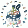 Image Promotion sur une sélection de Puzzle en bois Paulette et Sacha - Animal Totem : Toucan, Baleine, Lama ou Renard