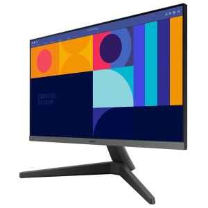 Image Écran PC 24" FHD Samsung LS24C330GAUXEN Essential Monitor S3 - LED Full HD, 1ms, Dalle IPS, 100Hz