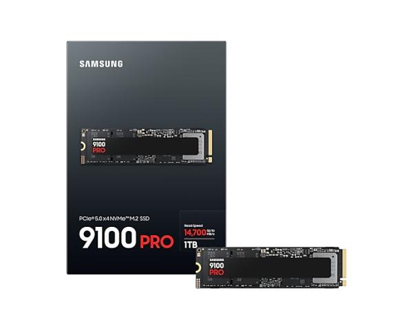 Image Samsung 9100 PRO - SSD Interne PCIe® 5.0x4 - 1To (MZ-VAP1T0BW), 2To (MZ-VAP2T0BW) ou 4To (MZ-VAP4T0BW) à partir de 179,99€