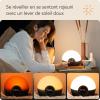 Image Réveil Lumie Bodyclock Glow 150 Avec lumière Simulation de lever et coucher de soleil progressifs - 10 sons Nude, Noir