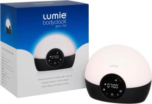 Image Réveil Lumie Bodyclock Glow 150 Avec lumière Simulation de lever et coucher de soleil progressifs - 10 sons Nude, Noir