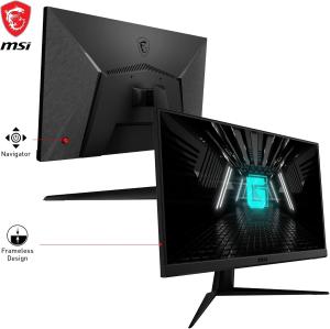 Image Ecran PC Gamer MSI G2412F - 23,8" Full HD - 1920 x 1080 dalle Rapid IPS, 180 Hz / 1ms (GtG) Adaptive Sync - Noir