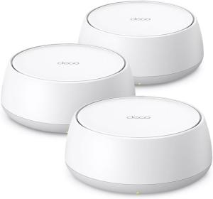 Image Pack 3 TP-Link BE25 Deco - WiFi 7 Mesh BE3600 Bi-Bande - Compatible avec Toutes Les Box Fibre, WPA3