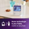 Image Babyphone Philips Avent SCD891/26 Certifié DEKRA - vision nocturne, audio bidirectionnel