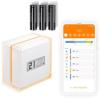 Image Thermostat Connecté Netatmo NTH01-AMZ - Intelligent Économe en Énergie - Compatible avec les Chaudières Individuelles