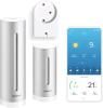 Image Station Météo Netatmo NWS01-AMZ - Intérieur Extérieur Connectée sans Fil avec Support Mural - Compatible Alexa, Apple et Google Home