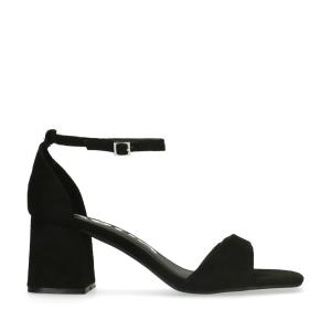 Image Sacha - Sandales à talon Femme - Taille 37 à 40 - Noir