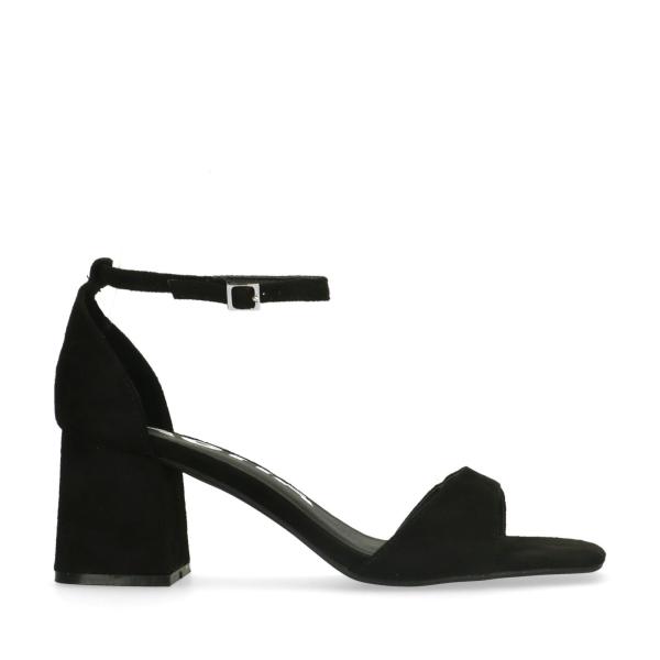 Image Sacha - Sandales à talon Femme - Taille 37 à 40 - Noir