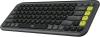 Image Clavier Sans Fil Bluetooth Logitech POP Icon Keys - Confort de frappe - AZERTY, Graphite