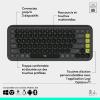 Image Clavier Sans Fil Bluetooth Logitech POP Icon Keys - Confort de frappe - AZERTY, Graphite