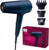 Image Sèche-cheveux Femme Philips 5000 Series BHD510/20 - Technologie ThermoShield - 2300W, bleu métallique