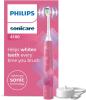 Image Brosse à dents électrique sonique Philips HX3689/41 Sonicare 4100 - Capteur de pression et minuterie, Rose
