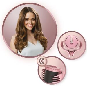 Image Pack 20 Bigoudis chauffants Cheveux Remington H9100 PROluxe OPTIHeat  - Boucles Sérées et Larges - Coffret 20 rouleaux antidérapants Céramique