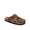 Image Scholl Animalier Sabots Femme Fae New - Technologie Softstep - Confort et Élégance - Brown ou Beige - Taille 35 à 42