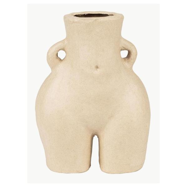 Image Décopatch - Vase hanches (662220) ou Buste (662219) femme - Papier Mâché - 17x12x25 cm