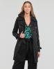 Image Manteau Femme IKKS BR42135 - Classique et Elégant - Noir - Taille S et XS