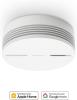 Image Détecteur de Fumée Connecté Netatmo NSA-FR Intelligent - 10 ans de batterie, Tests automatisés - Certifié NF - Blanc