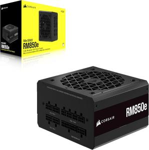 Image Alimentation Modulaire Corsair RM850e PLUS Gold - Modèle 2023 - Compatible ATX 3.0 et PCIe 5.0 - Noir