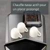 Image Siemens TI9553X9RW  EQ.9 plus connect s500 - Machine à café tout-automatique - Réservoir d'eau - Bac à Lait Amovible - Noir