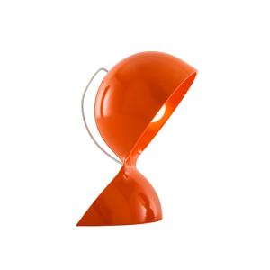 Image ARTEMIDE Dalù - Lampe à Poser - Design Moderne - Coloris Orange, Blanc et Noir