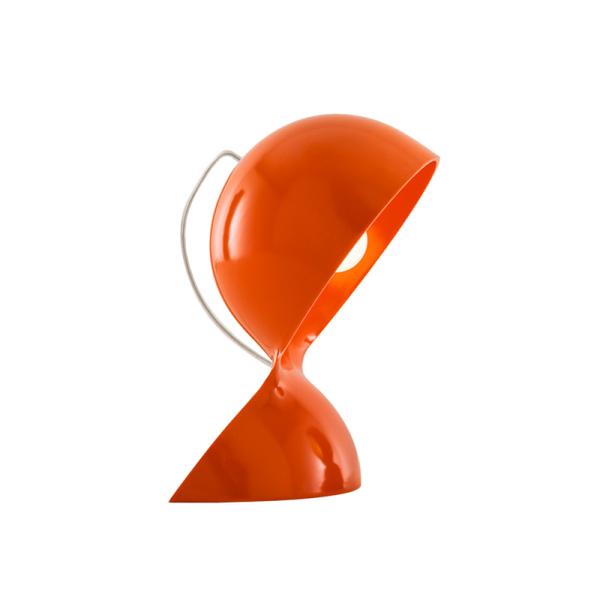 Image ARTEMIDE Dalù - Lampe à Poser - Design Moderne - Coloris Orange, Blanc et Noir