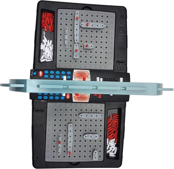 Image Bataille Navale Lexibook GT2800i1 - Jeu de société stratégie électronique 1 ou 2 Joueurs - Parlante Multilingues - Gris/Noir