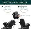 Image Siège Auto Bébé Chicco Unico Evo I-Size - Homologué ECE R129/03, Isofix Rotatif à 360° et inclinable Groupe de 0 à 12 Ans