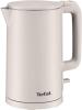 Image Tefal KO140BE0 Thermo Protect, Safe to Touch - Bouilloire électrique - 1,5L - 1500W, Gris clair et intérieur inox