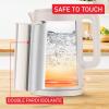Image Tefal KO140BE0 Thermo Protect, Safe to Touch - Bouilloire électrique - 1,5L - 1500W, Gris clair et intérieur inox