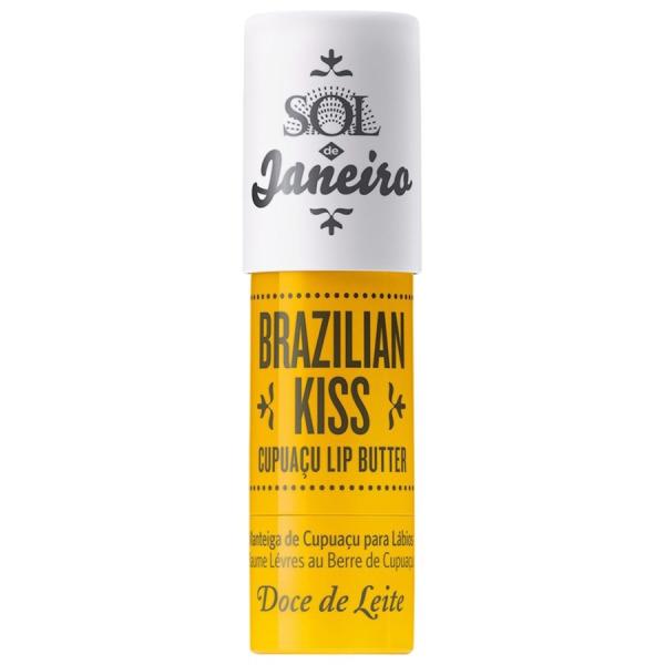 Image Brazilian Kiss Lip Butter Cupuacu  Sol de Janeiro - Baume à Lèvres Beurre de Cupuaçu - Soin du visage - 6,20g