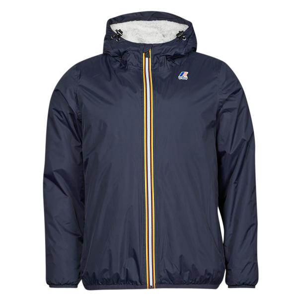 Image Blouson Homme K-WAY LE VRAI 3.0 CLAUDE ORSETTO - Élégance et praticité - Marine - Modèle Iconique - Tailles L à XXL