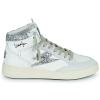 Image Semerdjian Braga - Baskets Montantes Femme - Confort et Style Urbain - Blanc/Gris - Taille 36 à 41