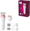 Image Rasoir Femme Philips BRL146/00 Série 6000 sans fil - 6 Accessoires dont tondeuse bikini