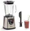Image Mixeur Moulinex LM811D10 PerfectMix+ - Blender haute vitesse, 1200 W, Bol en verre de 2L