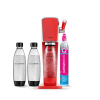 Image Sodastream Art Pack Fraîcheur - Machine à eau pétillante + Lot 2 bouteilles Fuse + Bouteille Fuse 1L + Recharge de CO2 à clipser Quick Connect - Blanc, Rouge ou Bleu