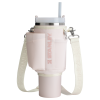 Image Stanley 1913 Quencher Carry-All All Day 1.2L - Sangle Amovible + Sac Fonctionnel - Hydrangea, Rose Quartz, Cream, Noir