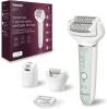 Image Épilateur Femme Panasonic ES-EY70-G503 Wet et Dry - Tête Flexible Pivotante 90° - Double Disque - Vert